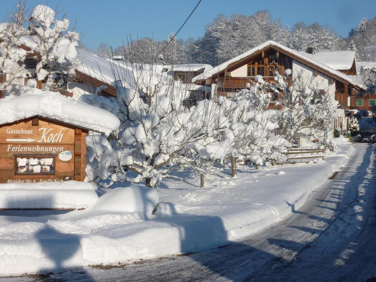 Gastehaus Koch Apartment Fischen im Allgaeu Luaran gambar